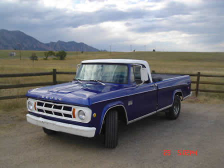 1969 D100 Mopar Truck